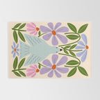 Freedom - Bird and Flowers Rug Gallery Image 2