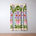Freedom - Bird and Flowers Window Curtain Gallery Image 3