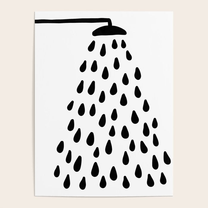 Shower in bathroom Poster Gallery Image 4