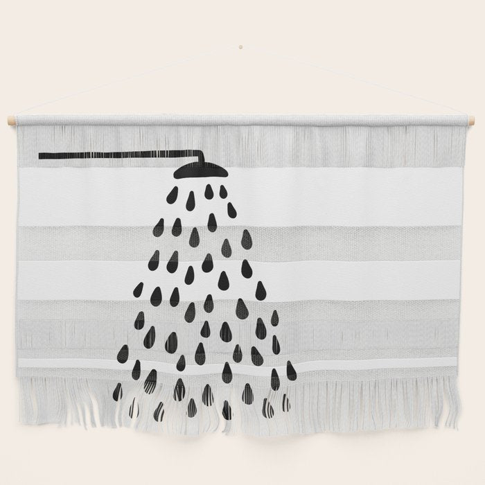 Shower in bathroom Wall Hanging Gallery Image 1