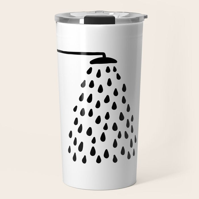 Shower in bathroom Travel Mug Gallery Image 1