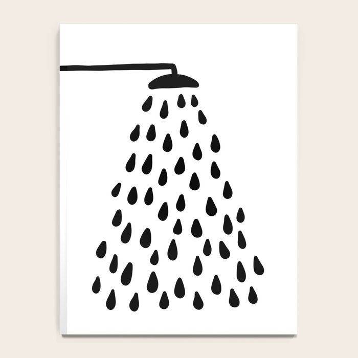 Shower in bathroom Notebook Gallery Image 4