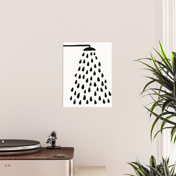 Shower in bathroom Poster Gallery Image 2