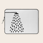 Shower in bathroom Laptop Sleeve Gallery Image 1