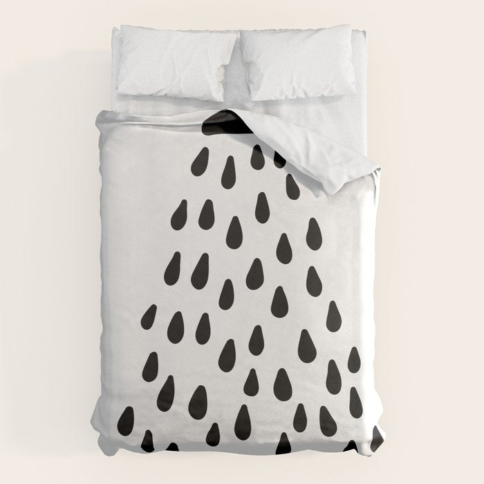 Shower in bathroom Duvet Cover Gallery Image 6