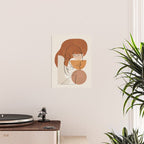 Abstract Clay Faces II Poster Gallery Image 2