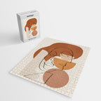 Abstract Clay Faces II Jigsaw Puzzle Gallery Image 2