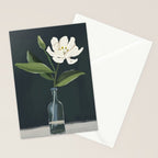 A flower in a vase Stationery Card Gallery Image 2