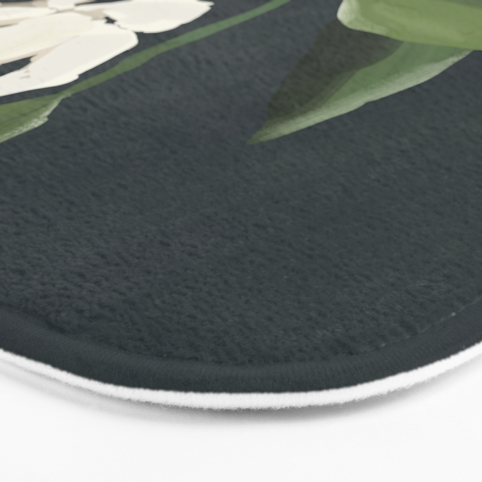 A flower in a vase Bath Mat Gallery Image 3