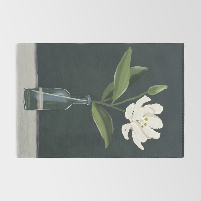 A flower in a vase Rug Gallery Image 2