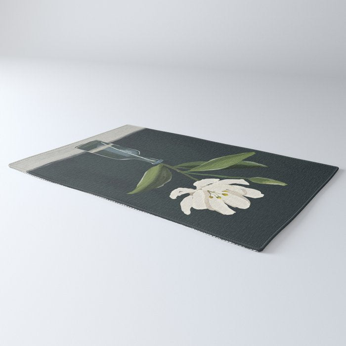 A flower in a vase Rug Gallery Image 3