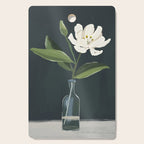 A flower in a vase Cutting Board Gallery Image 1