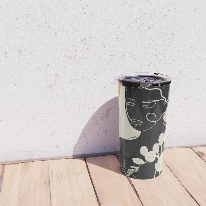 Touch of Bloom 2 Travel Mug Gallery Image 4