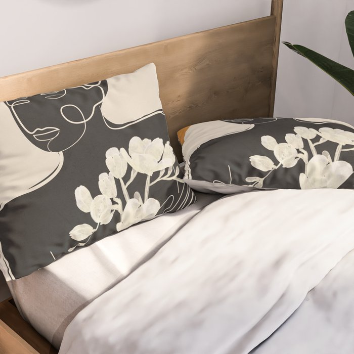 Touch of Bloom 2 Pillow Sham Gallery Image 2
