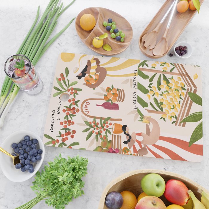 Italian market Cutting Board Gallery Image 2