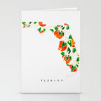 Florida State Flower - Orange Blossoms Stationery Card Gallery Image 2