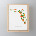 Florida State Flower - Orange Blossoms Mini Art Print Gallery Image 1