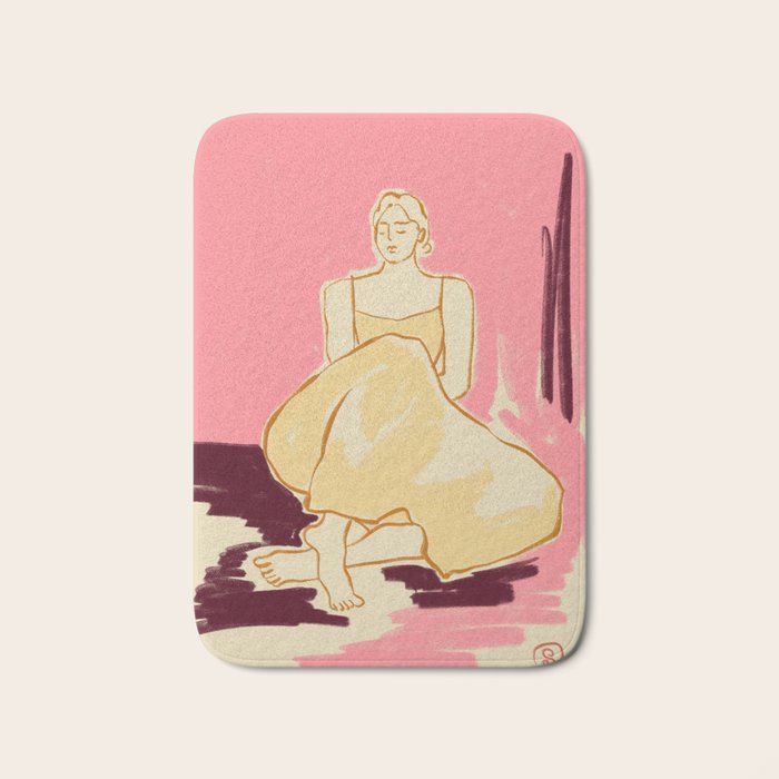 PINK DREAM Bath Mat Gallery Image 1