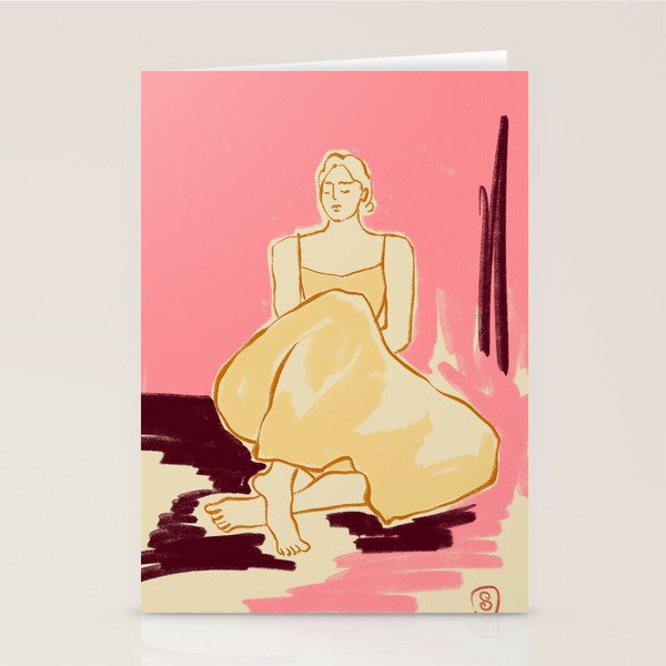 PINK DREAM Stationery Card Gallery Image 2