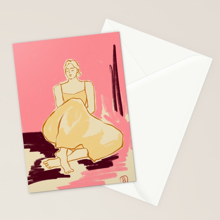 PINK DREAM Stationery Card Gallery Image 2