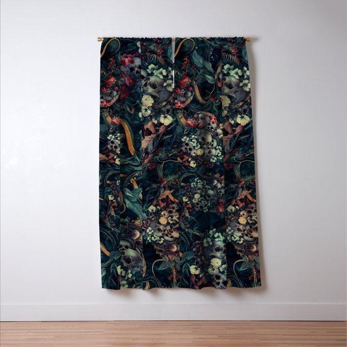 Skulls and Snakes Window Curtain Gallery Image 3