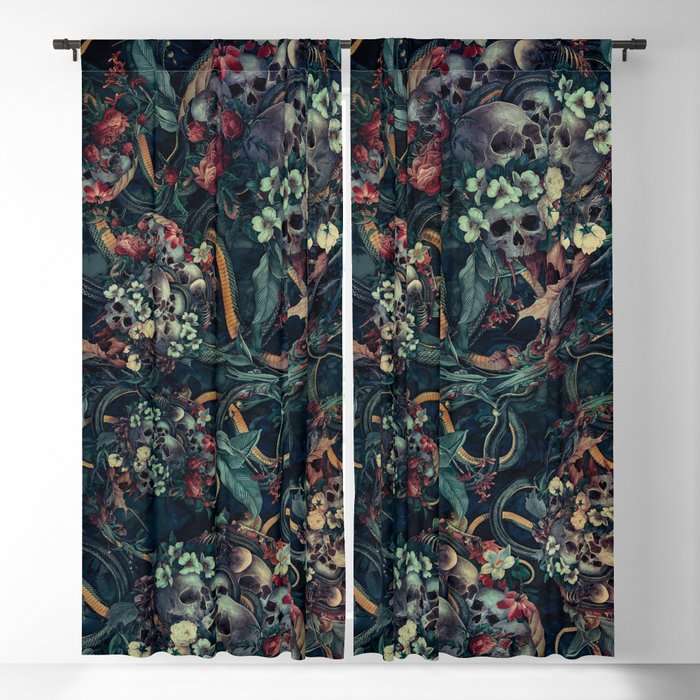 Skulls and Snakes Window Curtain Gallery Image 5