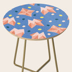 Origami Fortune Teller in Lavender & Pastel Pink Side Table Gallery Image 2