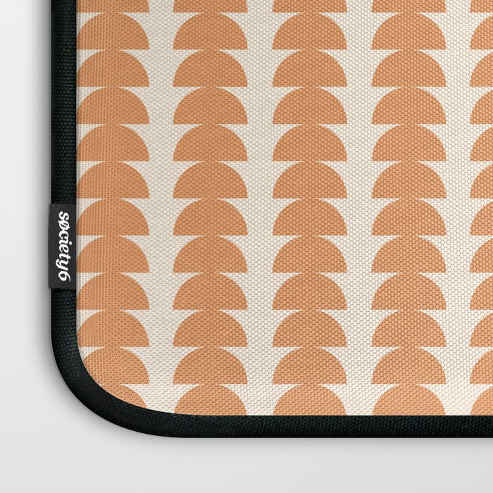Maude Pattern XXIII Pantone Peach Fuzz Laptop Sleeve Gallery Image 3