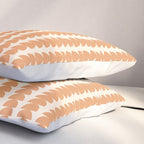 Maude Pattern XXIII Pantone Peach Fuzz Pillow Sham Gallery Image 3