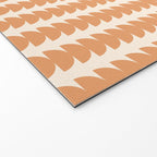 Maude Pattern XXIII Pantone Peach Fuzz Welcome Mat Gallery Image 2