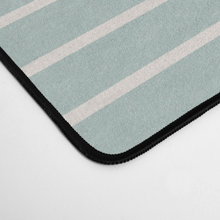 Color Block Line Abstract IX Coastal Beachy Desk Mat Gallery Image 4