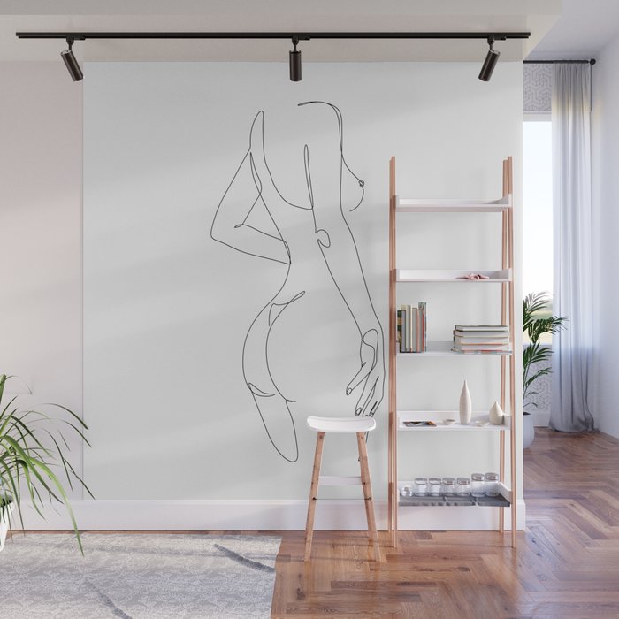 Nip and Butt Wall Mural Gallery Image 1