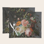 Still Life with Flowers on a Marble Tabletop, Rachel Ruysch, 1716 Placemat Gallery Image 1