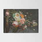 Still Life with Flowers on a Marble Tabletop, Rachel Ruysch, 1716 Rug Gallery Image 2