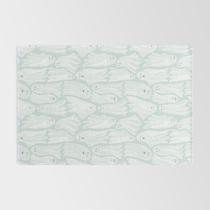 Gossamer Ghosts - soft blue Rug Gallery Image 2