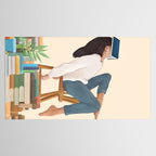 Lost in my books Tablecloth Gallery Image 2