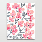 Cherry Blossoms - Pink & Black Palette Notebook Gallery Image 4