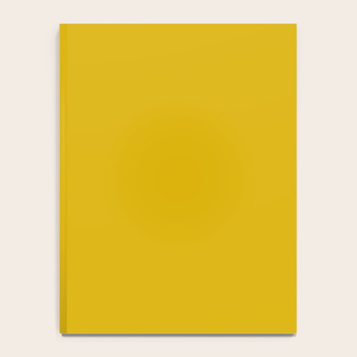Mango Yellow Solid Color Notebook Gallery Image 4