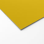 Mango Yellow Solid Color Welcome Mat Gallery Image 2