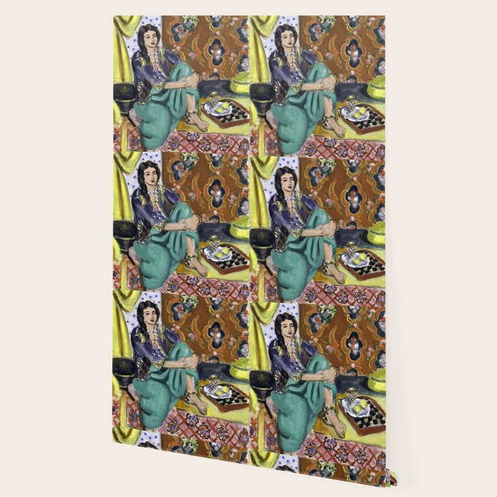 Henri Matisse 'Odalisque' Orientalist Female Figurative Art Wallpaper Gallery Image 2