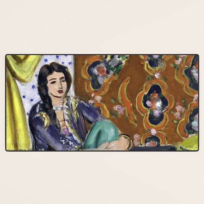 Henri Matisse 'Odalisque' Orientalist Female Figurative Art Desk Mat Gallery Image 3