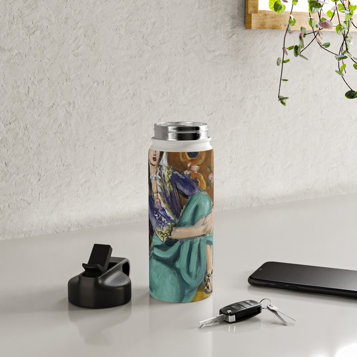Henri Matisse 'Odalisque' Orientalist Female Figurative Art Water Bottle Gallery Image 4