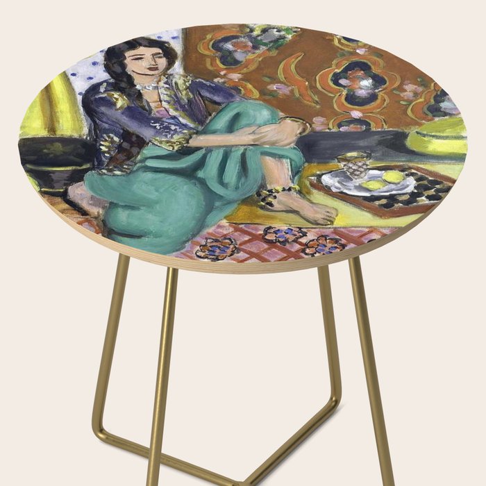 Henri Matisse 'Odalisque' Orientalist Female Figurative Art Side Table Gallery Image 2