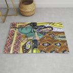 Henri Matisse 'Odalisque' Orientalist Female Figurative Art Rug Gallery Image 1