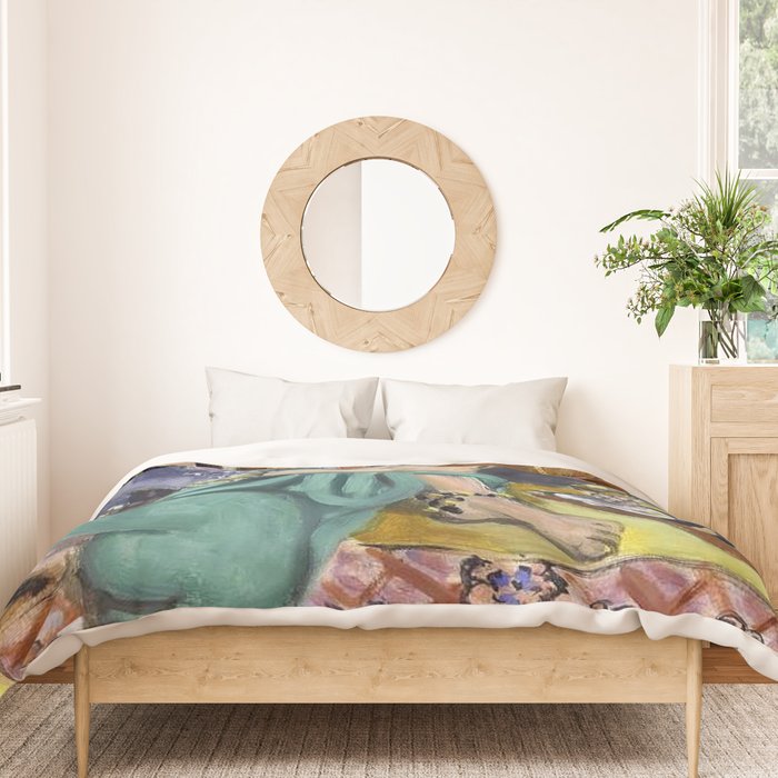 Henri Matisse 'Odalisque' Orientalist Female Figurative Art Duvet Cover Gallery Image 3