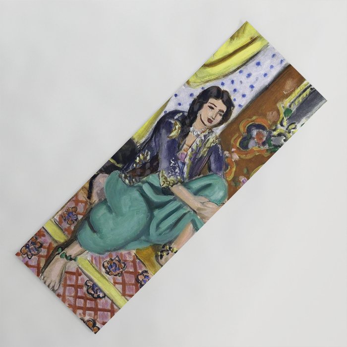 Henri Matisse 'Odalisque' Orientalist Female Figurative Art Yoga Mat Gallery Image 1