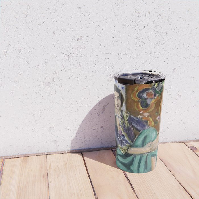 Henri Matisse 'Odalisque' Orientalist Female Figurative Art Travel Mug Gallery Image 4
