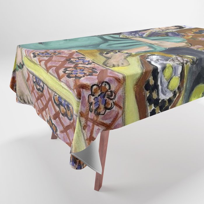 Henri Matisse 'Odalisque' Orientalist Female Figurative Art Tablecloth Gallery Image 1