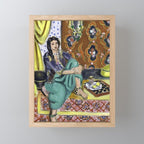 Henri Matisse 'Odalisque' Orientalist Female Figurative Art Mini Art Print Gallery Image 1