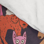 Dogs all day brights Comforter Gallery Image 4